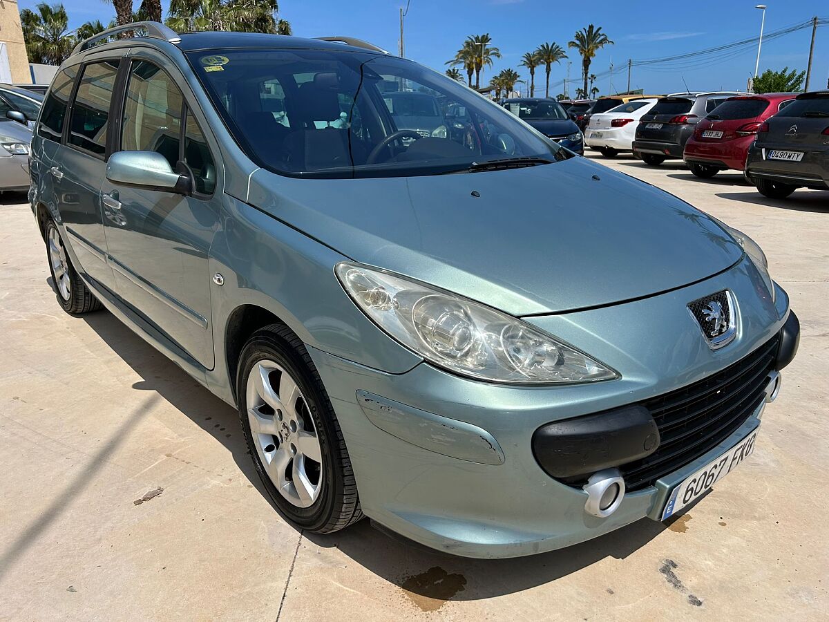 PEUGEOT 307 SW ESTATE 1.6 HDI SPANISH LHD IN SPAIN 148000 MILES SUPERB 2007